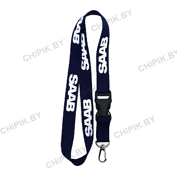 Ланьярд Сааб Черный