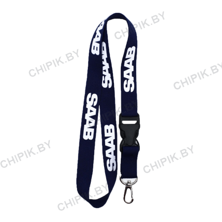 Ланьярд Сааб Черный