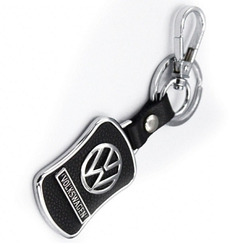 Брелок Фольксваген металл кожа 