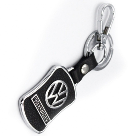 Брелок Фольксваген металл кожа 