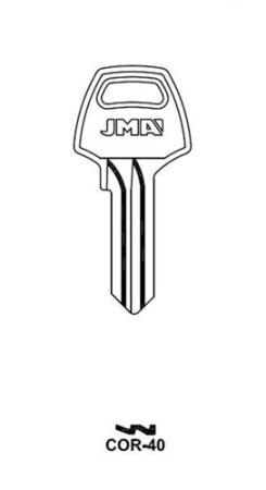 Заготовка ключа COR-40 CB3 CRB5P CO5DP Европа
