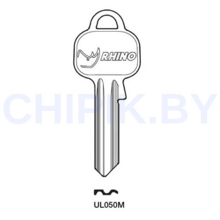 Заготовка ключа U-5AD UL050M КНР