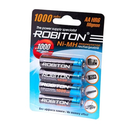 Аккумулятор Р6 R6 ROBITON 1000 AA