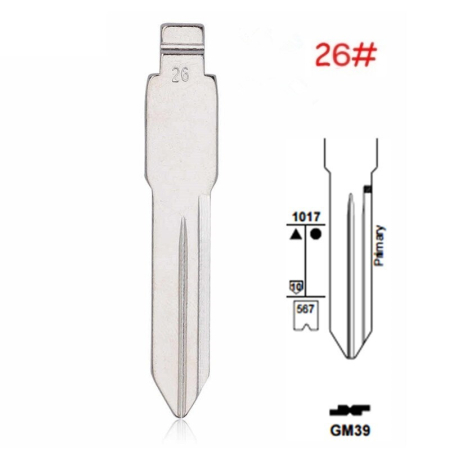 Лезвие Бьюик 26 GM39