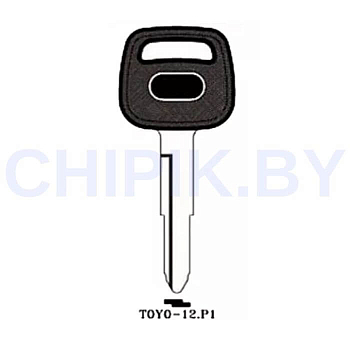 Заготовка авто ключа Тойота TOYO-12.P1 TOY27RP TY35P TY29RP42 КНР