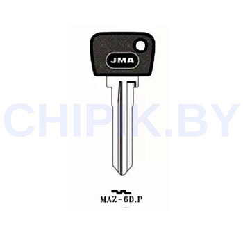 Заготовка авто ключа Мазда MAZ-6D.P MAZ17BP Европа пластик Заготовка авто ключа Мазда MAZ-6D.P MAZ17BP Европа пластик