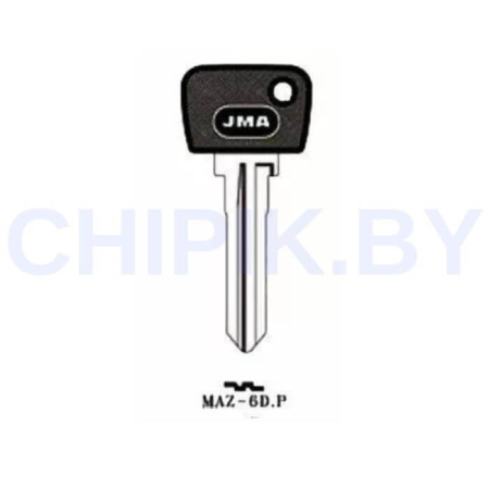 Заготовка авто ключа Мазда MAZ-6D.P MAZ17BP Европа пластик