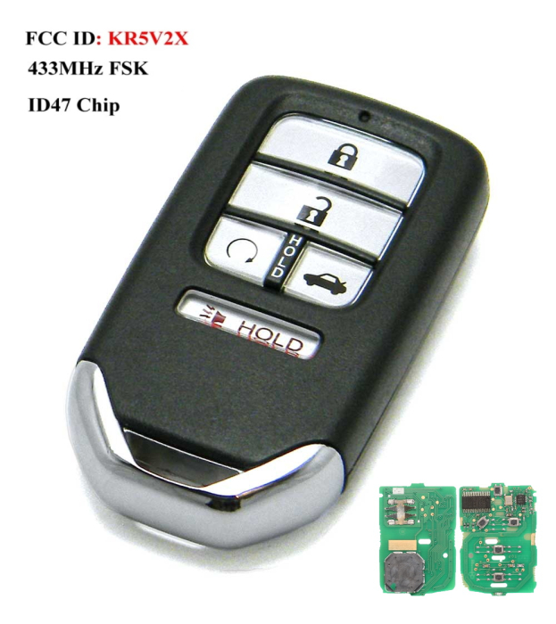 Смарт ключ Хонда Цивик корпус с платой Смарт ключ Хонда Цивик корпус с платой