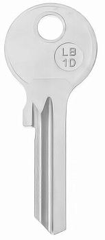 Заготовка ключа LB-1D LOB1 Европа Заготовка ключа LB-1D LOB1 Европа