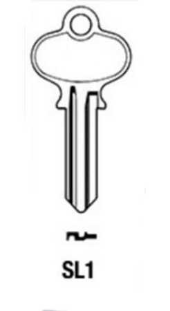 Заготовка ключа SEG-1D SL1 1022 SEL1 Европа