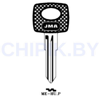 Заготовка авто ключа Мерседес ME-HU.P HU36P HF28P HFHUP17 MB48P Европа пластик