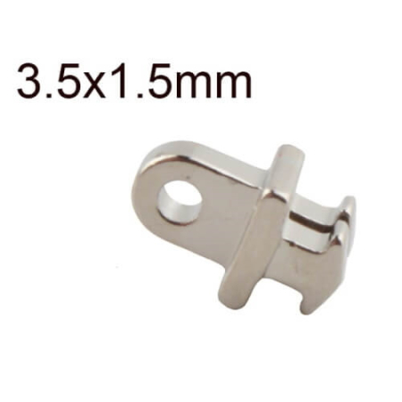 Шарнир 5 одинарный прямой 3,5x1.5 мм