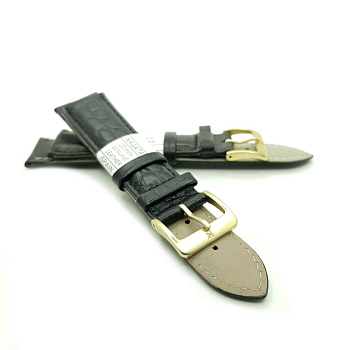 Ремешок искусственная кожа 20 мм, Черный Ремешок искусственная кожа 20 мм, Черный