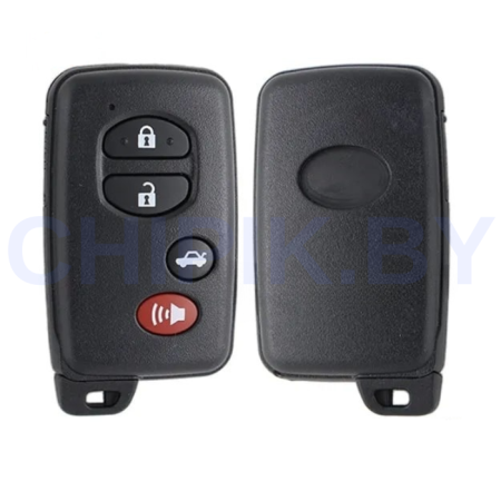 Смарт ключа Тойота Хайлендер корпус 4 кнопки