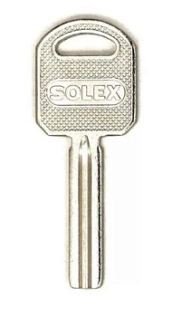 Заготовка ключа SOLEX с пазом 6,5 мм Заготовка ключа SOLEX с пазом 6,5 мм