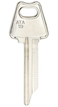 Заготовка ключа ATA-1D ATA1 ALT1D КНР