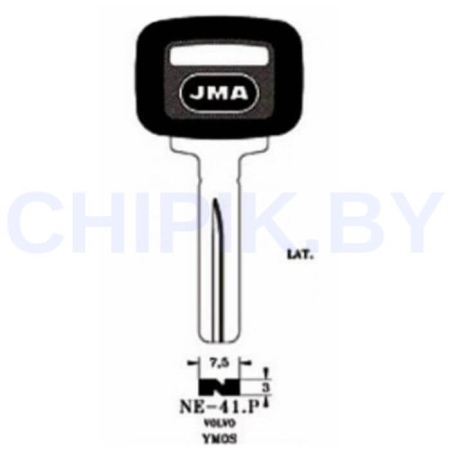 Заготовка авто ключа Вольво NE-41.P NE67AP S67NNP NE71P71 VL18P Европа пластик