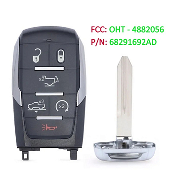 Смарт ключ Додж Рам, Пикап корпус с платой Смарт ключ Додж Рам, Пикап корпус с платой