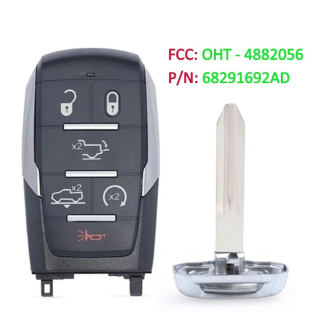 Смарт ключ Додж Рам, Пикап корпус с платой