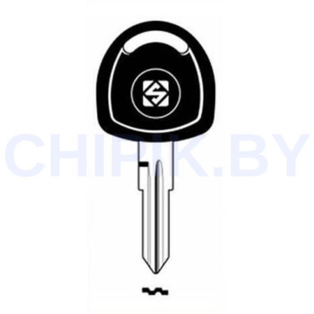 Заготовка авто ключа Опель OP-D.P YM28TE YM24P Европа под чип