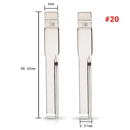 Лезвие Мерседес 20 HU64