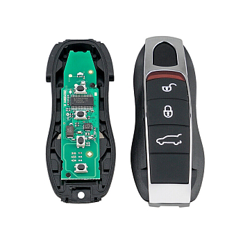 Ключ Порше Панамера, Бокстер 911 смарт корпус с платой 433Мгц