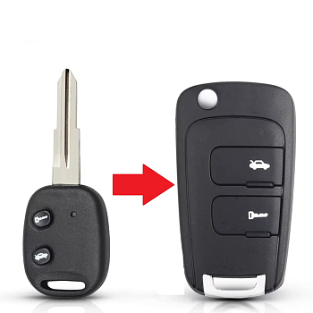 Ключ Шевроле Спарк, Эпика, Калос выкидной корпус