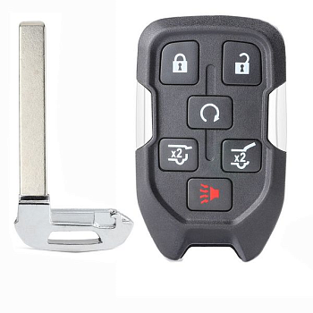 Смарт ключ GMC Юкон корпус 6 кнопок