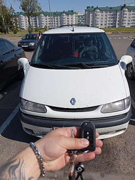 Рено Эспейс 3 изготовление дубликата чип ключа зажигания