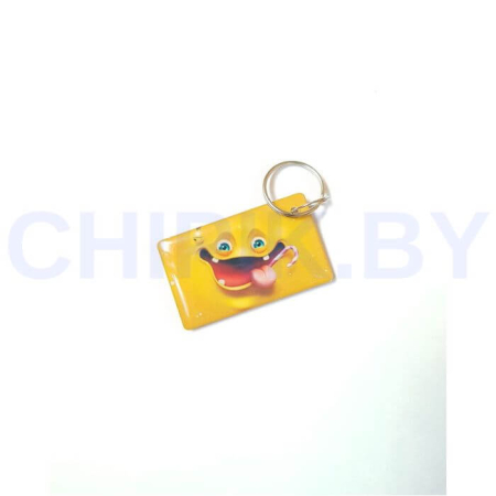 Заготовка для домофонного ключа RFID Em-Marin Метка (Жёлтый мульт)