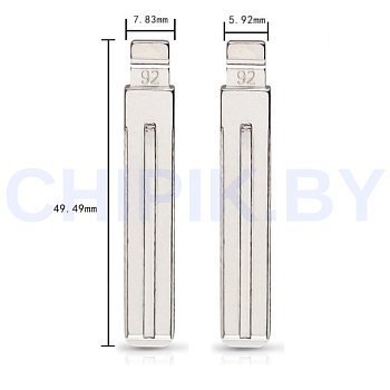 Лезвие Тойота, Лексус 92 TOY40 Лезвие Тойота, Лексус 92 TOY40