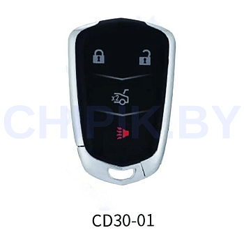 Пульт Lonsdor для Cadillac CD30-01, 4 кнопки, паника
