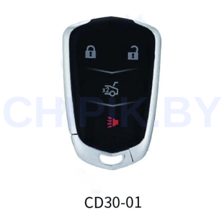 Пульт Lonsdor для Cadillac CD30-01, 4 кнопки, паника