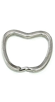 Кольцо для ключей яблоко