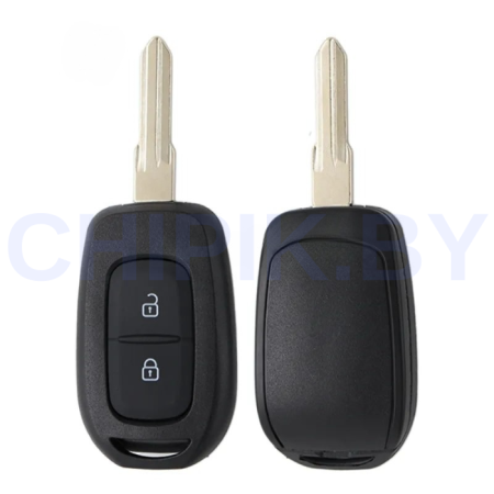 Ключ Рено/Дача Сандеро HU136 корпус