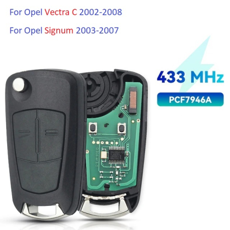 Ключ Опель Вектра C/Сигнум выкидной ключ с платой