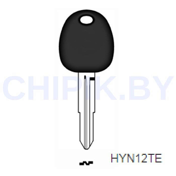 Заготовка авто ключа Киа, Хендай HY-9.P HYN12TE HYN12TE КНР под чип