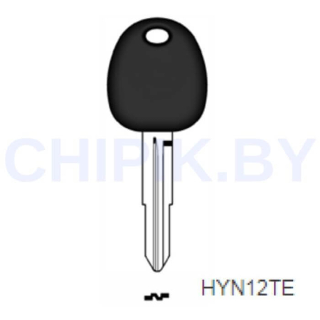 Заготовка авто ключа Киа, Хендай HY-9.P HYN12TE HYN12TE КНР под чип