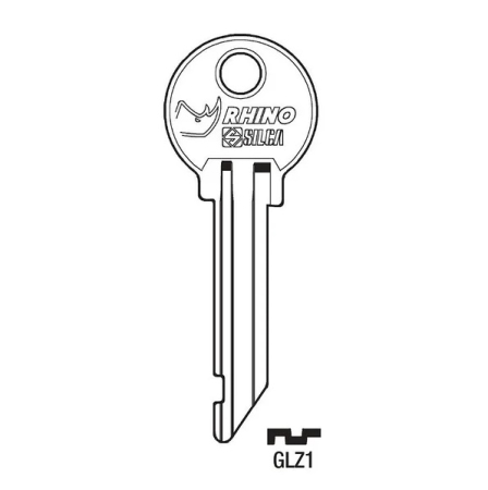 Заготовка ключа GLA-1D GLZ1 GLV1 GLA1 0099 Европа