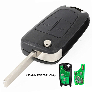 Ключ Опель Corsa D выкидной ключ с платой