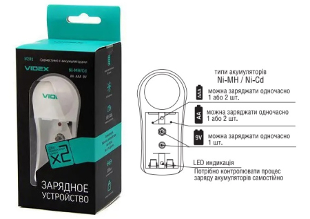 Зарядное устройство Videx VCH-N201