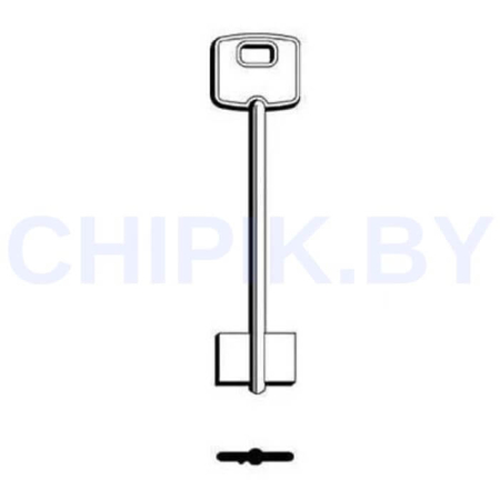 Заготовка ключа Чиза CIZ8D CSMC 2CI3R