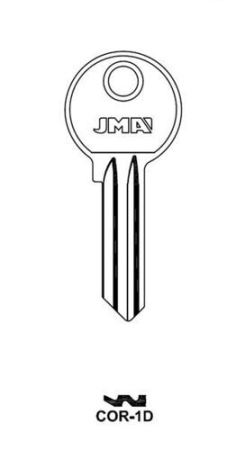 Заготовка ключа COR-1D CB6 BY1 CRB28 CO6T CO6TW COR6D Европа