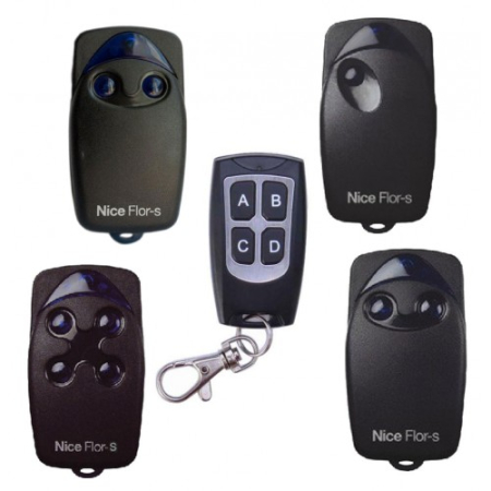 Пульты для ворот и шлагбаума 2 в 1 для Nice Flor-S V2