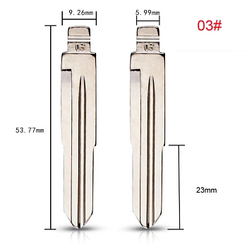 Лезвие Хонда, Акура 03 HON58R