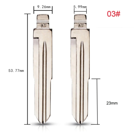 Лезвие Хонда, Акура 03 HON58R