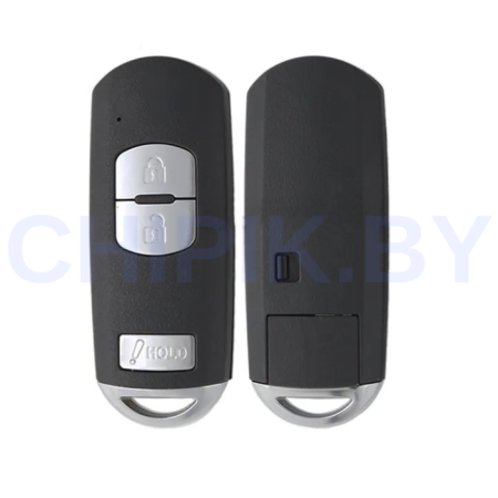 Смарт ключ Мазда 3, СХ-5, СХ-7, СХ-3, СХ-9 корпус