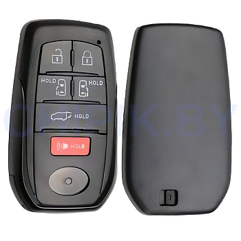 Ключ Тойота Сиенна смарт корпус тип 2 Ключ Тойота Сиенна смарт корпус тип 2