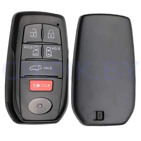 Ключ Тойота Сиенна смарт корпус тип 2