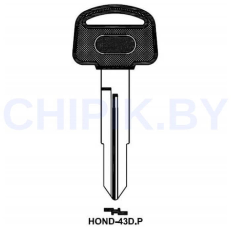 Ключ мотоцикла Хонда HOND-43D.P HON64RBP HON64RBP HD52RP31 HD64SBP КНР пластик